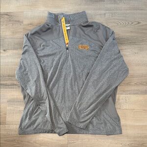 Cleveland Cavaliers Gray Quarter-Zip Men's Shirt